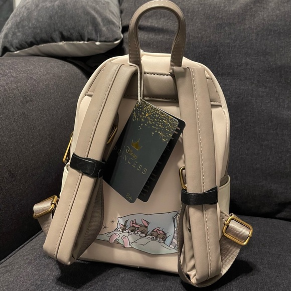 Loungefly Disney Snow White Seven Dwarfs Backpack & cardholder - Picture 7 of 12